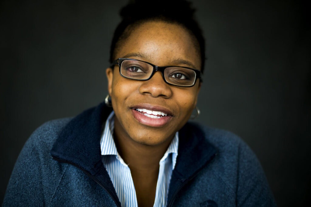A portrait of the second year Environmental Engineering PhD Student Hollie Adejumo