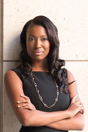 Portrait of alumna Aisha Bowe