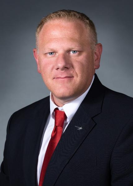 Portrait of alum Corey Brooker