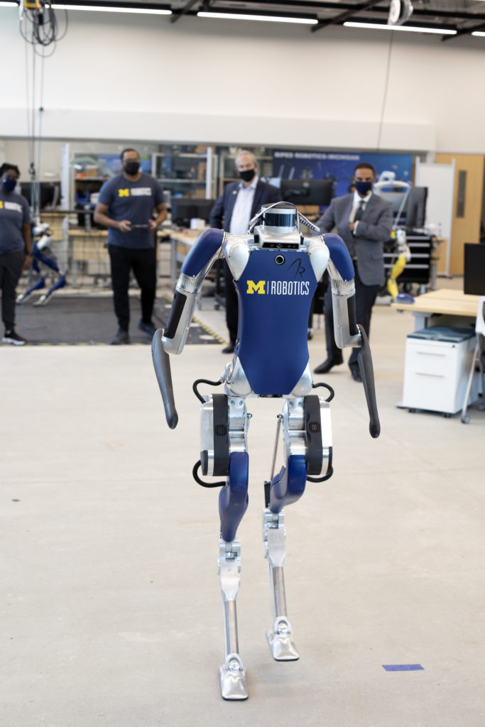 A Digit robot at The University of Michigan.