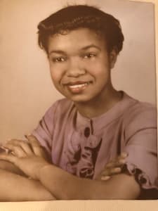 Portrait of Ronald McNeil's mother.