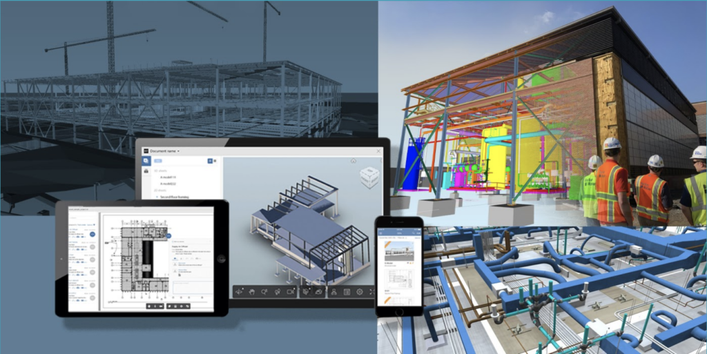 Today’s large construction sites already use building information modeling software to help improve processes and move from design to construction more smoothly. One day, those tools could help humans and robots work together