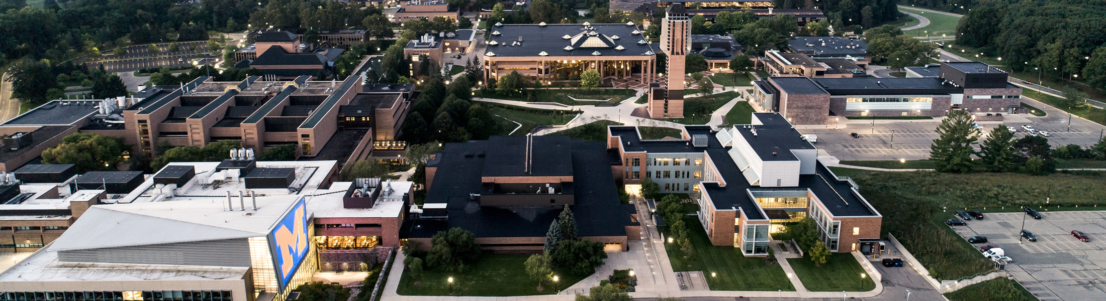 University of Michigan's north campus photo
