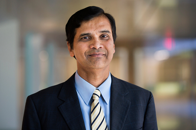 A headshot of Sridhar Kota.