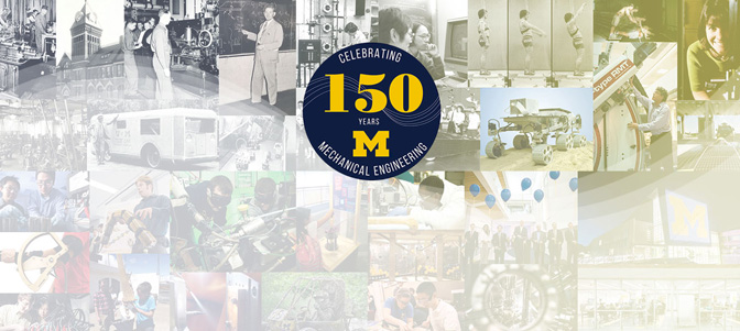 Mechanical Engineering celebrates its 150th year at U-M.