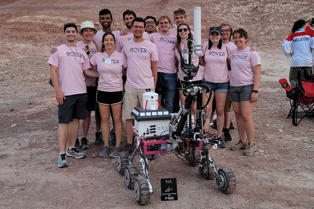 MRover crowned champions of the University Rover Challenge Michigan