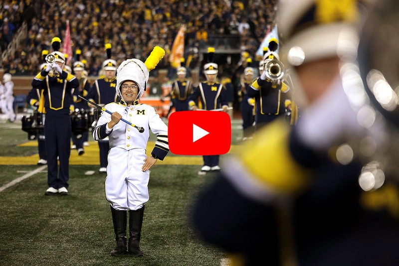 Youtube link preview to: The Drum Major | Michigan Engineering