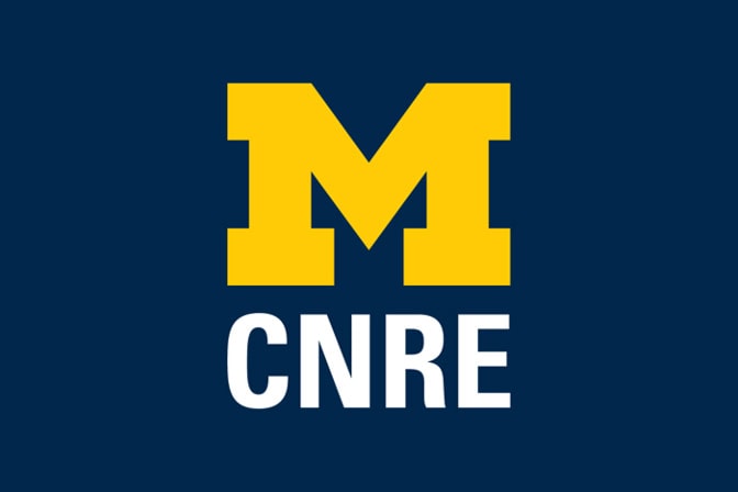 University of Michigan Center for Naval Research and Education (CNRE) logo.