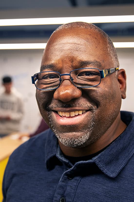 Portrait of DeAndre Jamison.