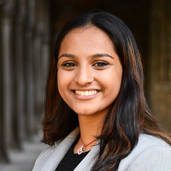 Portrait of Anushka Rathi.