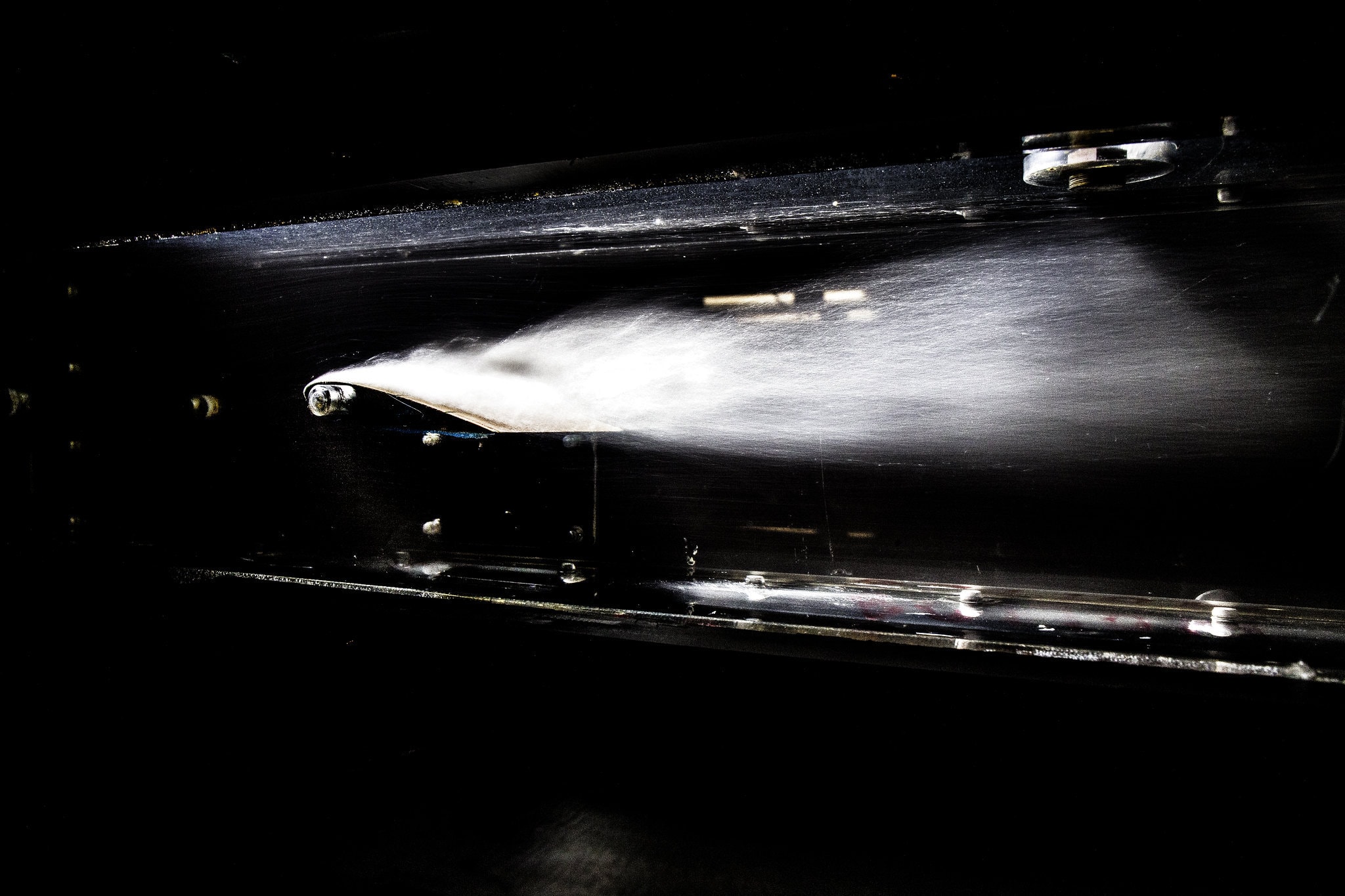 a close up of the bubble simulation