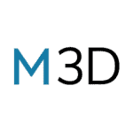 M3D logo.