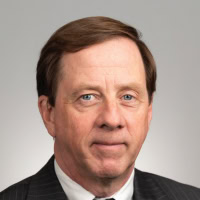 Close-up portrait of Richard Hughes