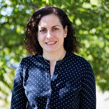 A portrait of Carol Menassa.