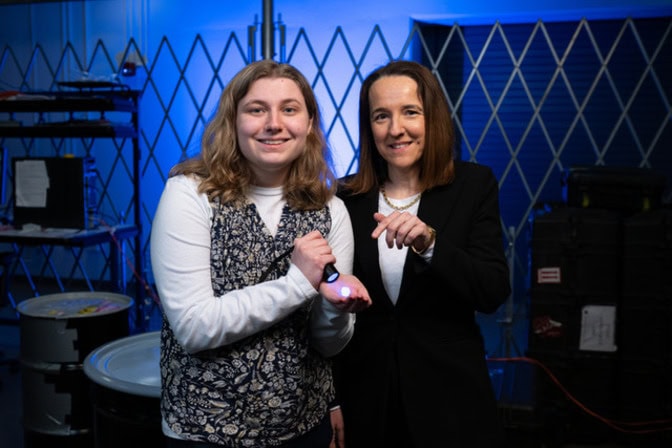 Organic glass scintillators: A Q&A with Sara Pozzi